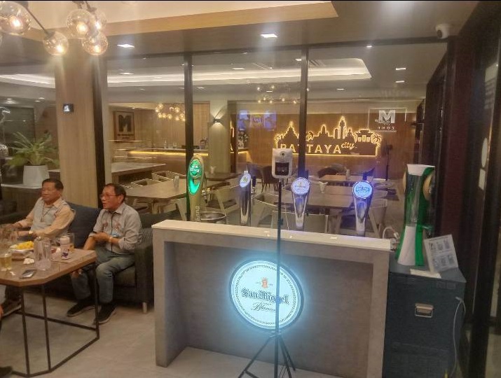 M space Cafe & Bistro indoor seats