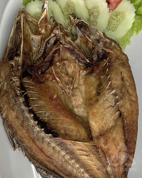 steamed seabass