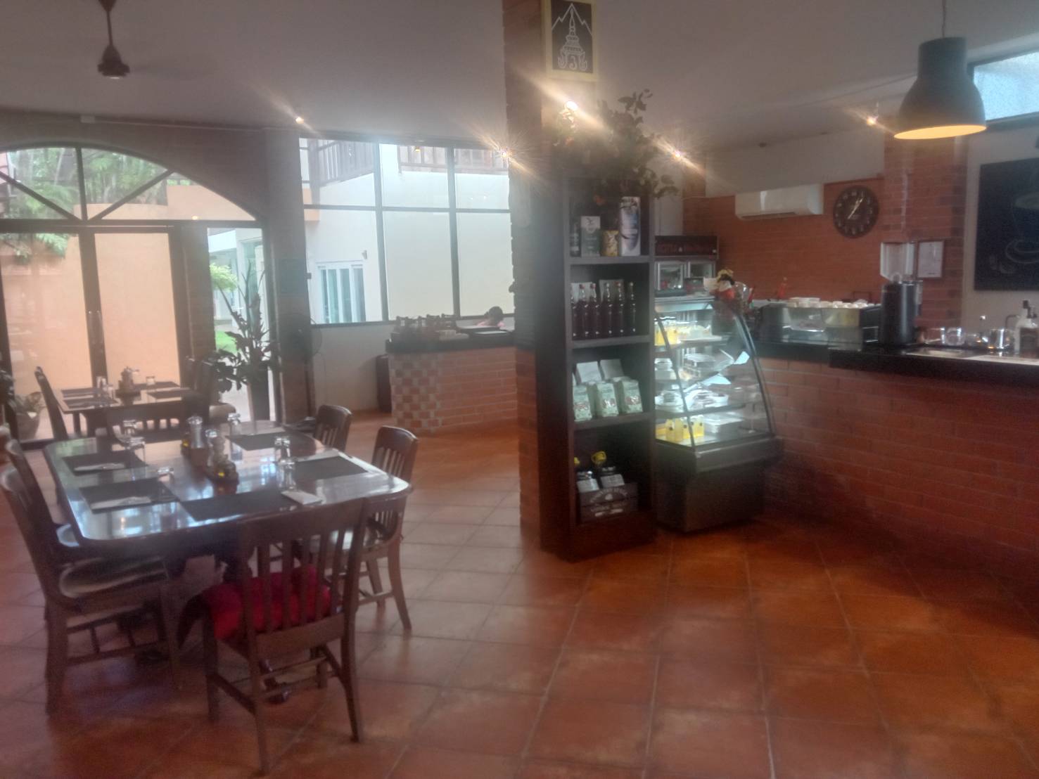 Terracotta restaurant & bike stop cafe, frontdesk