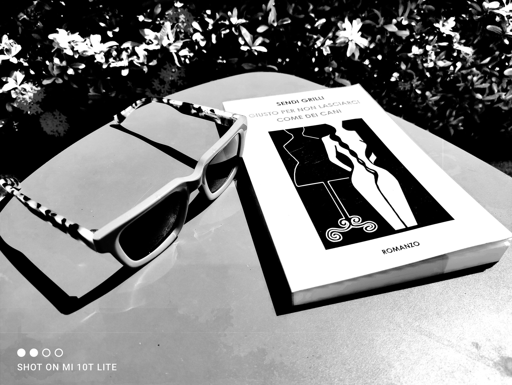 Osteria Sendi, Italian restaurant in Pattaya, soi Bong Koch, black-white image of roman book Sedigrilli