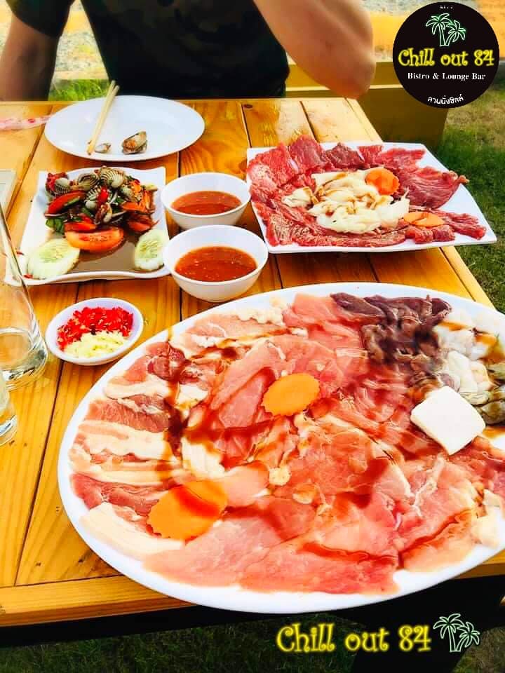 chill out 84, Thai and EU restaurant and bar in a thai environment, shabu