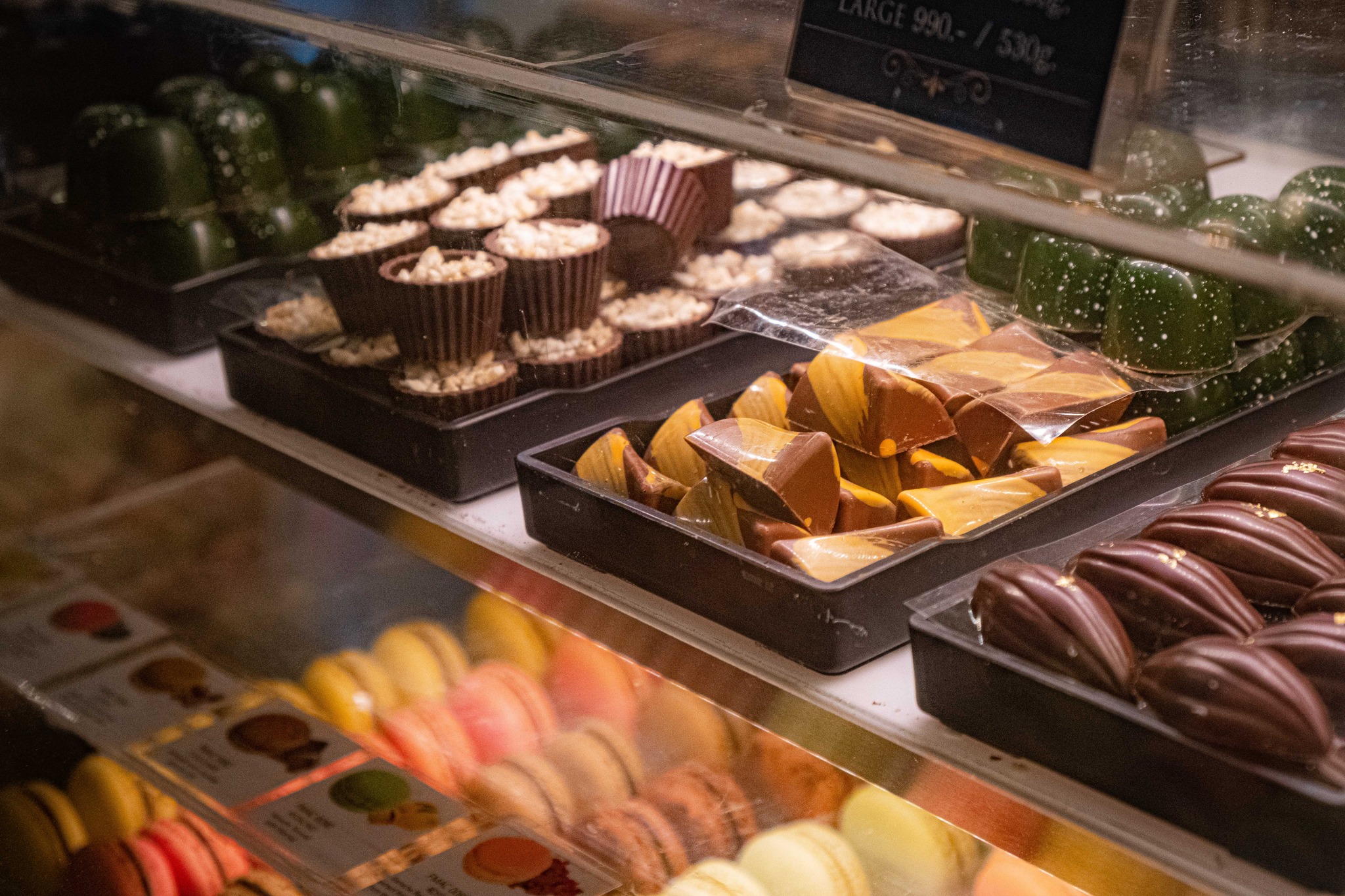 La Crèmerie, ice cream parlour in Pattaya, housemade chocolates
