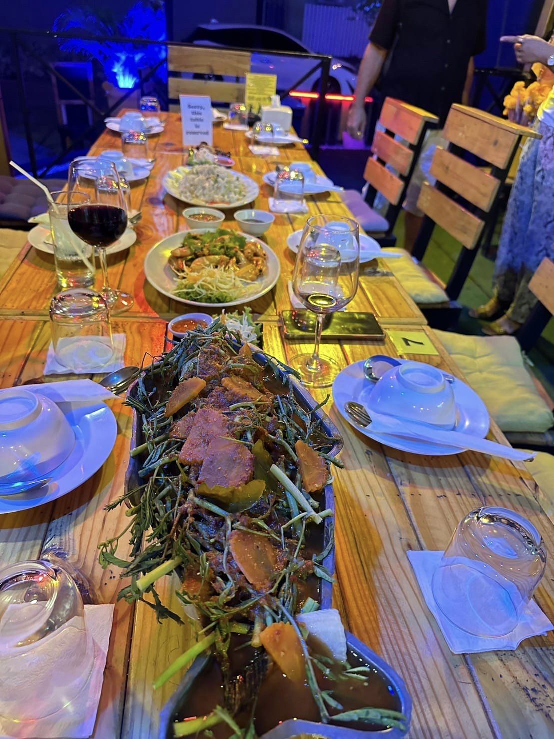 chill out 84, Thai and EU restaurant and bar in a thai environment, thai buffet 