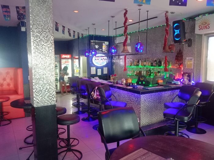 True Blue Aussi bar, Pattaya darkside,  bar area