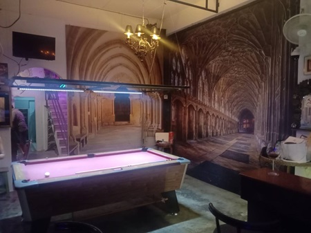 Comedy Hall Khao Talo Pattaya dark side, pool billiart table
