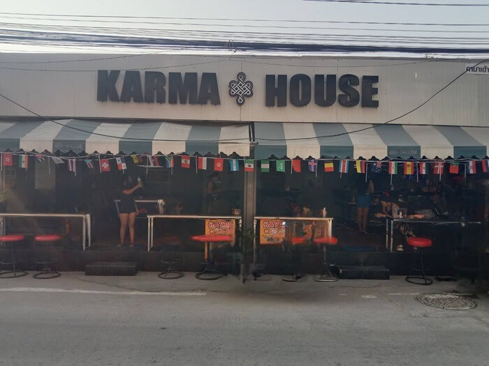 Nine Star Bar and Restaurant Jomtien, soi grand, near the beach, front view