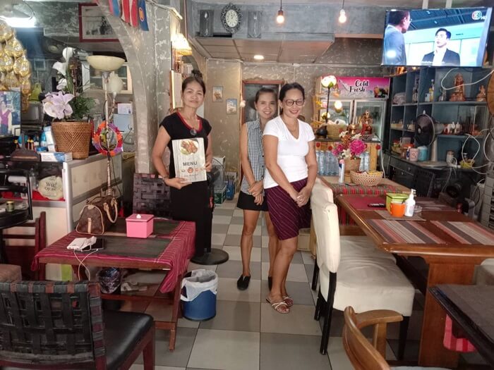 June's kitchen Thai and international kitchen central Pattaya, team