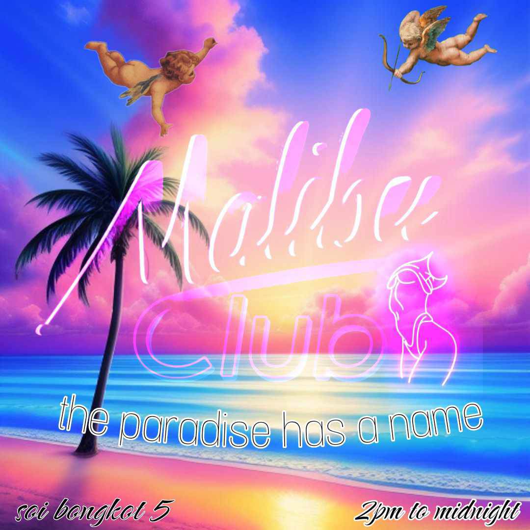 Malibu, top gentlemensclub pattaya, banner with seaview