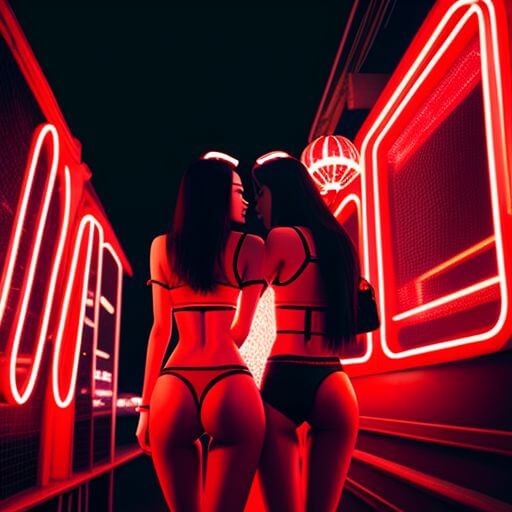 Carre Blanc, gentlemens club soi Bongkoch Pattaya, walkway into the club