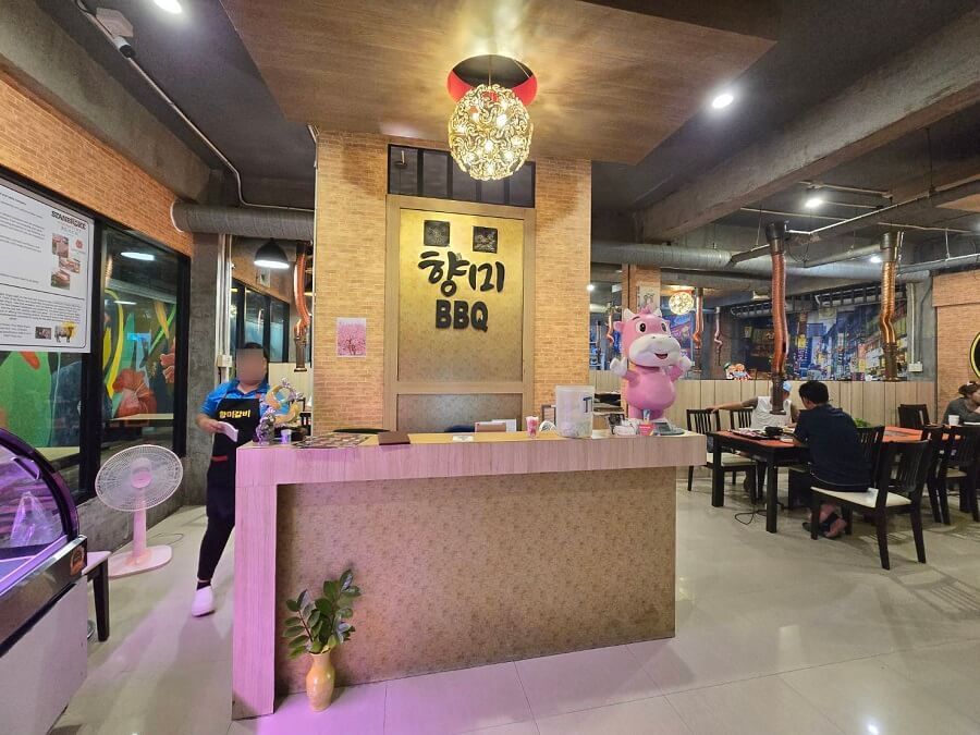 Hangme Korean restaurant, Pattaya north, where you are welcome