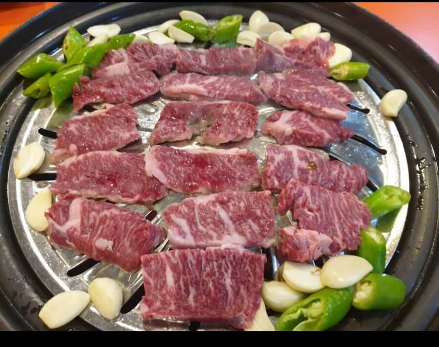 Hangme Korean restaurant, Pattaya north, ready plate for an ultimate taste festival