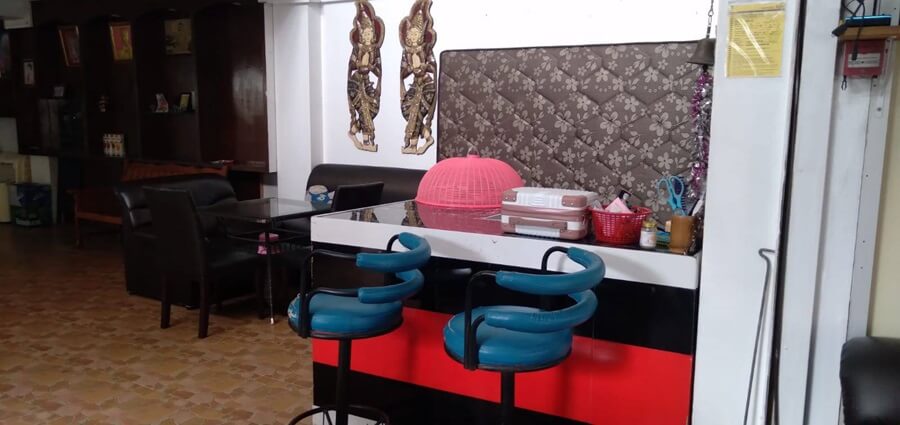 The 145 Bar, Pattaya beach road, bar counter inside