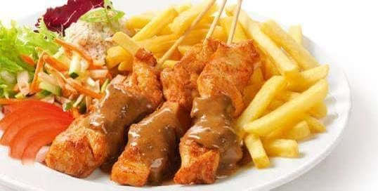 Holland Belgium House, Pattaya, Kipsate, heerlijk met onze heerlijke Frieten