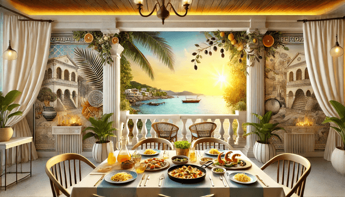 Pattaya mediterean Greek, Italian, Spanisch, French food