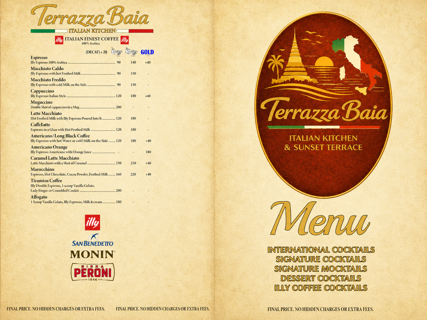 Terrazza Baia - Drinks menu - Page 6