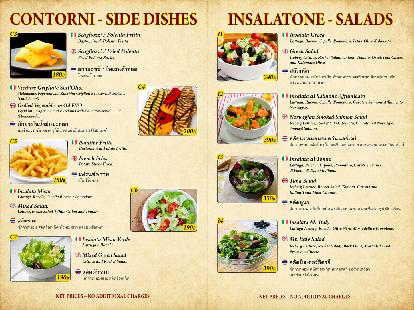Terrazza Baia - Food menu - Page 5