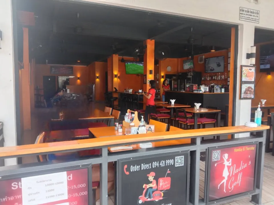 Nadia's kitchen Pattaya frintside left view