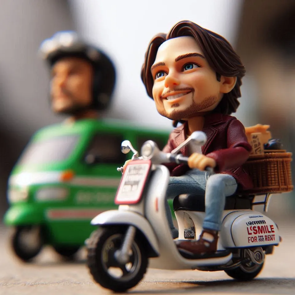 Smile for rent, car and motorbikes for rent in Pattaya Jomtien, Leonardo rent a motorbike at Smile