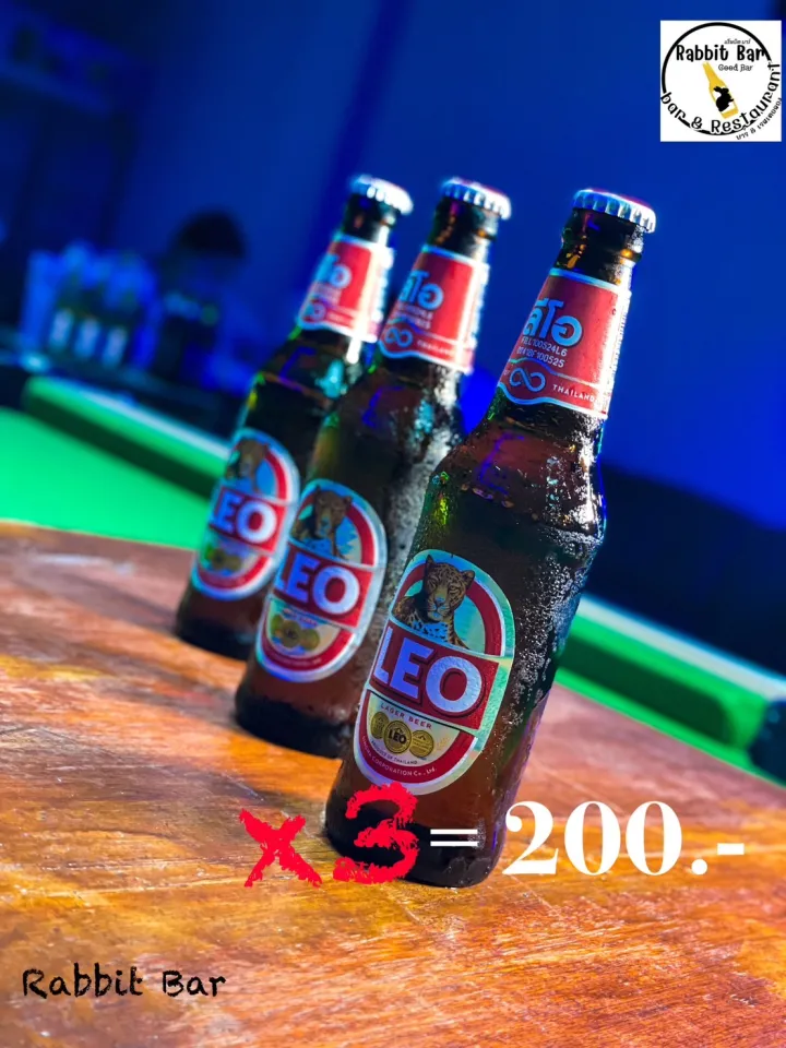 Rabbit Bar, Bongkoch, Pattaya, promotion Leo