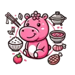 Hangme Korean restaurant, Pattaya north,  logo