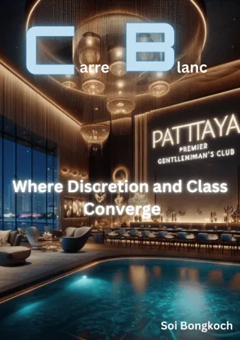 Carre Blanc, gentlemens club soi Bongkoch Pattaya, banner