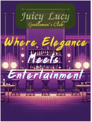 Juicy Lucy Gentlemen's Club, Soi Bongkoch, Pattaya, banner
