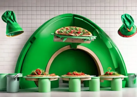 portofino-pizza-pasta restaurant in pattaya, custom ai art