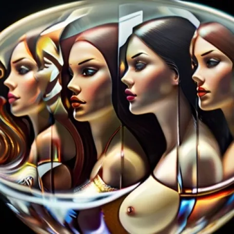 Secret Club Pattaya, custom ai art