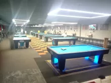 Double kiss pool hall & sports lounge pattaya, pool tables