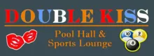 Double kiss pool hall & sports lounge pattaya, publicity sign